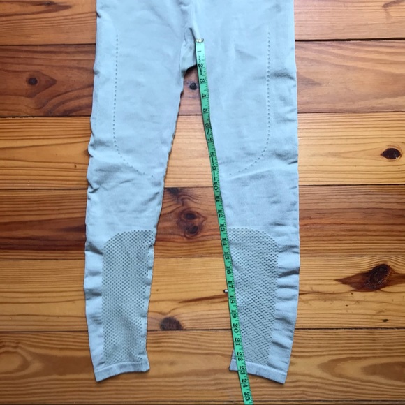 JoyLab Sage Green Silver Mesh Leggings, EUC, S - Picture 6 of 13